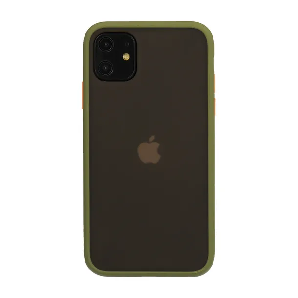 vennus-color-button-bumper-do-iphone-12-pro-max-oliwkowy-stan-nowy