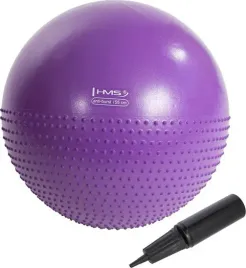 pilka-gimnastyczna-masujaca-fitness-hms-yb03n-55cm-fioletowa