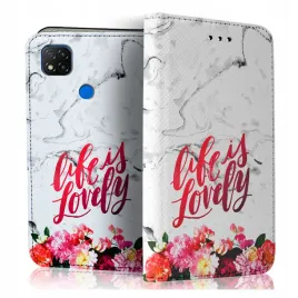 etui-z-klapka-na-telefon-xiaomi-redmi-9c-case-szybka-szklo-hartowane