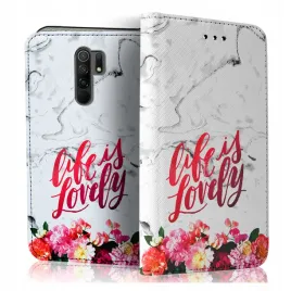 etui-z-klapka-na-telefon-xiaomi-redmi-9-case-szybka-szklo-hartowane