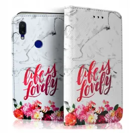 etui-z-klapka-na-telefon-xiaomi-redmi-7-case-szybka-szklo-hartowane