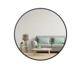 lustro-albatros-okragle-czarne-z-metalowa-obwodka-srednica-60-cm