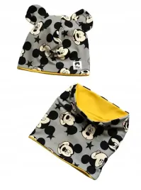 czapka-i-komin-myszka-mickey-z-musztarda-spicy