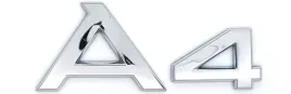 emblemat-znaczek-napis-klapa-tyl-do-audi-a4-chrom