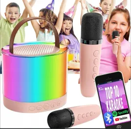 zestaw-karaoke-2-mikrofony-glosnik-bezprzewodowy-bluetooth-swiatla-led