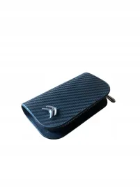 citroen-brelok-breloczek-etui-karbon