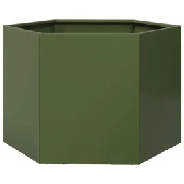 donica-ogrodowa-oliwkowa-szesciokatna-69x60x45-cm-stalowa