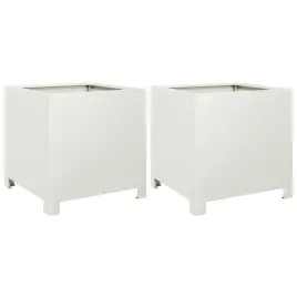 donice-ogrodowe-2-szt-biale-40x40x40-cm-stalowe