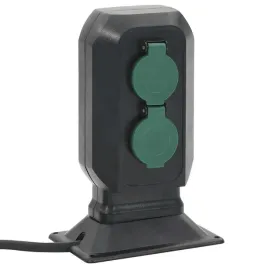 rozgaleznik-ogrodowy-z-kolkiem-4-gniazda-czarno-zielony