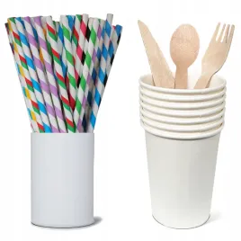 zestaw-sztucce-jednorazowe-slomki-papierowe-kubek-450ml-kubki-100szt