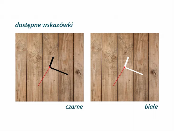 zegar-szklany-romb-deski-typ-scienny