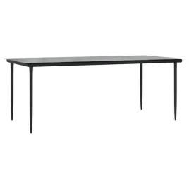 stol-ogrodowy-czarny-200x100x74-cm-stal-i-szklo-hartowane