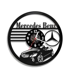 zegar-scienny-z-plyty-winylowej-mercedes-benz-168-2