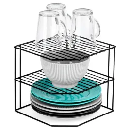 polka-kuchenna-metalowa-czarna-narozna