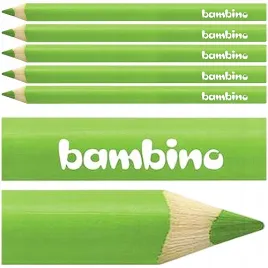 kredka-bambino-trojkatna-w-drewnianej-oprawie-jumbo-jasnozielona-5-szt