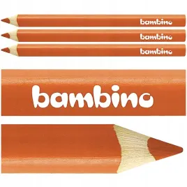 kredka-bambino-trojkatna-w-drewnianej-oprawie-jumbo-pomaranczowa-3-sztuki