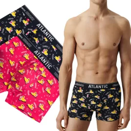 bokserki-meskie-atlantic-2mhh-007-bawelniane-dopasowane-szorty-2-pak-xl