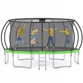 trampolina-ogrodowa-domowa-dla-dzieci-do-ogrodu-z-siatka-drabinka-16-ft