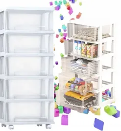 plastikowy-pojemnik-regal-kosz-na-zabawki-szuflady-5-polek-na-kolkach
