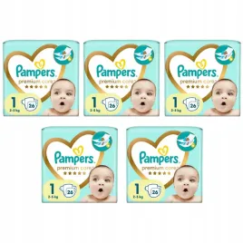5x-pieluchy-dla-dziecka-pampers-premium-care-rozmiar-1-2-5-kg-26-szt