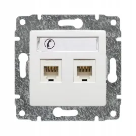 kos-vena-gniazdo-telefoniczne-podwojne-z-etykieta-bialy-podtynkowy-510264