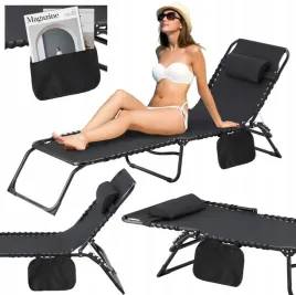 lezanka-ogrodowa-lezak-plazowy-lozko-skladane-z-kieszonka-190x58x30cm