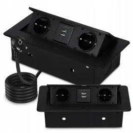 gniazdo-nablatowe-chowane-w-blat-kuchenny-potrojne-wpuszczane-2x-230v-biuro