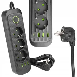 przedluzacz-listwa-2m-zasilajaca-4x-usb-uziemienie-3-gniazda-czarny-3x1mm