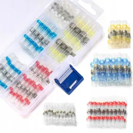 szybkozlaczka-konektor-kabli-przewodow-z-cyna-zestaw-termokurczliwa-100-szt