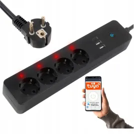 inteligentna-listwa-zasilajaca-przedluzacz-wifi-tuya-3m-4-gn-2x-usb-usb-c