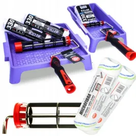zestaw-malarski-walek-25cm-10cm-krotkie-wlosie-gratis-2xmicrofibra-330