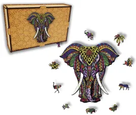 puzzle-drewniane-dla-dzieci-i-doroslych-slon-elephant-w-pudelku-drewnianym