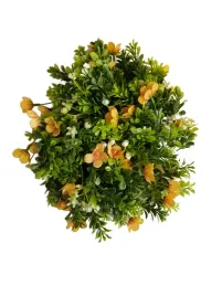 wieniec-nagrobny-wianek-dekoracyjny-z-pomaranczowymi-kwiatkami-28-cm