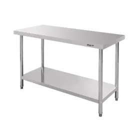 stol-ze-stali-nierdzewnej-centralny-z-polka-standard-s-140-cm-g-60-cm-h-85