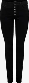 only-skinny-jeansy-onlhush-w-kolorze-czarny-xs