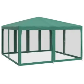 namiot-imprezowy-z-8-scianami-z-siatki-zielony-4x4-m-hdpe