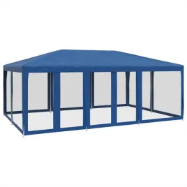 namiot-imprezowy-z-10-scianami-z-siatki-niebieski-6x4-m-hdpe
