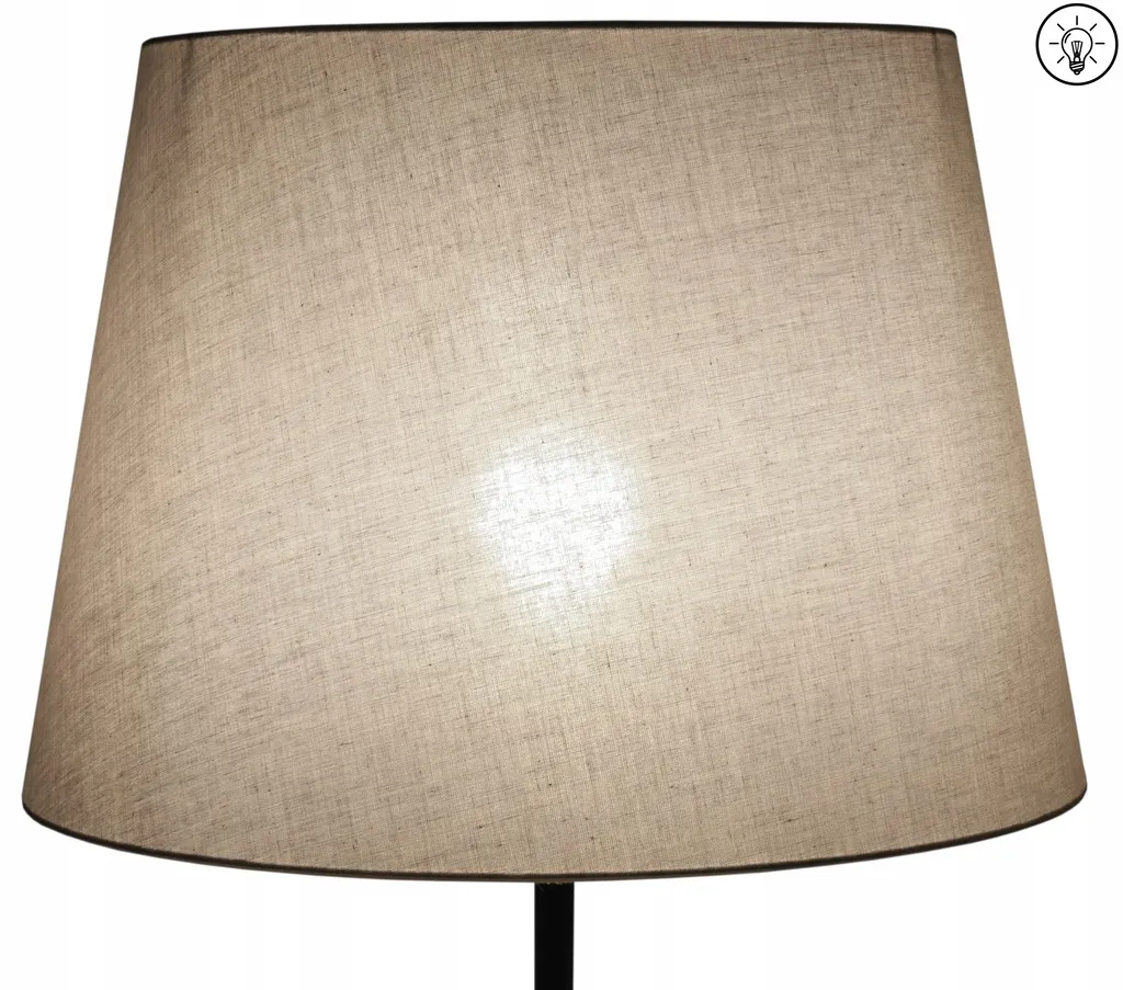 nowoczesny-abazur-lampy-stolowej-podlogowej-e27-szary-brudny-30x40-mirano-stan-nowy