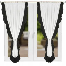 zaslona-do-salonu-sypialni-falbany-na-balkon-250x150-biala-czarna-komplet