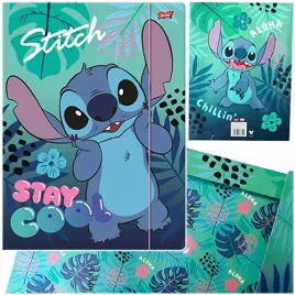 teczka-z-gumka-a4-stitch-stay-cool-kartonowa-szkolna-na-rysunki-dokumenty