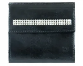 portfel-damski-maddalena-swarovski-czarny