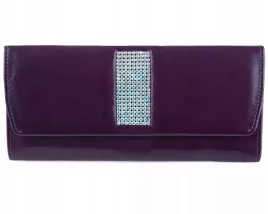 portfel-damski-marliolina-swarovski-fioletowy