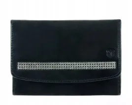 portfel-damski-ella-swarovski-czarny