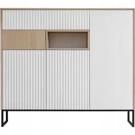 elegancka-biala-komoda-zoe-k02-3d2s-jodelka-scandi-na-czarnym-stelazu