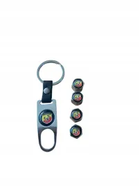 abarth-nakretki-na-wentyle-4szt-z-brelokiem