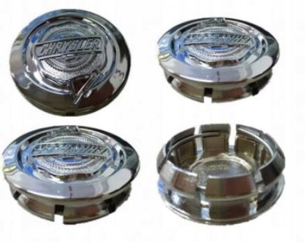 ﻿CHRYSLER Zaślepka Felg Dekielki Kapsel 54mm 4 szt