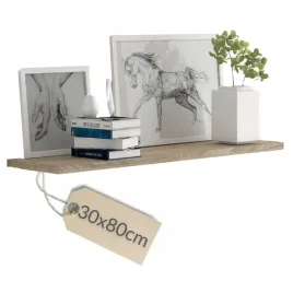 polka-wiszaca-scienna-dab-sonoma-plyta-laminowana-30x80cm-formatka-meblowa