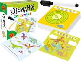 alexander-rysowanie-i-zmazywanie-dinozaury-nauka-pisania-zabawka-edukacyjna