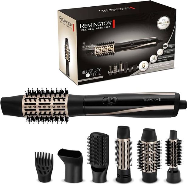 ﻿LOKÓWKO SUSZARKA Suszarko Lokówka REMINGTON do Stylizacji Zestaw AS7700