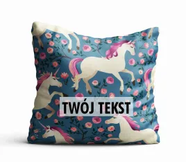 poduszka-dziecieca-z-twoim-napisem-pd22-jednorozce-z-kwiatkami